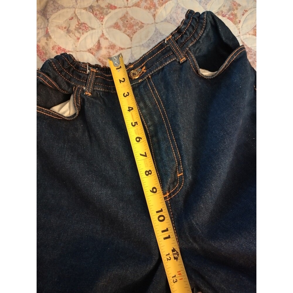 Vintage Gitano Women's Mom Jeans Highlight Stitching High Waist Size 14 - Picture 7 of 9